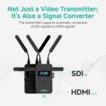 Accsoon CineView 2 SDI Receptor y transmisor de video HDMI SDI (450 Metros) - Imagen 9