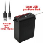 Batería NP F990 para Cámaras y Tránsmisores - Imagen 3