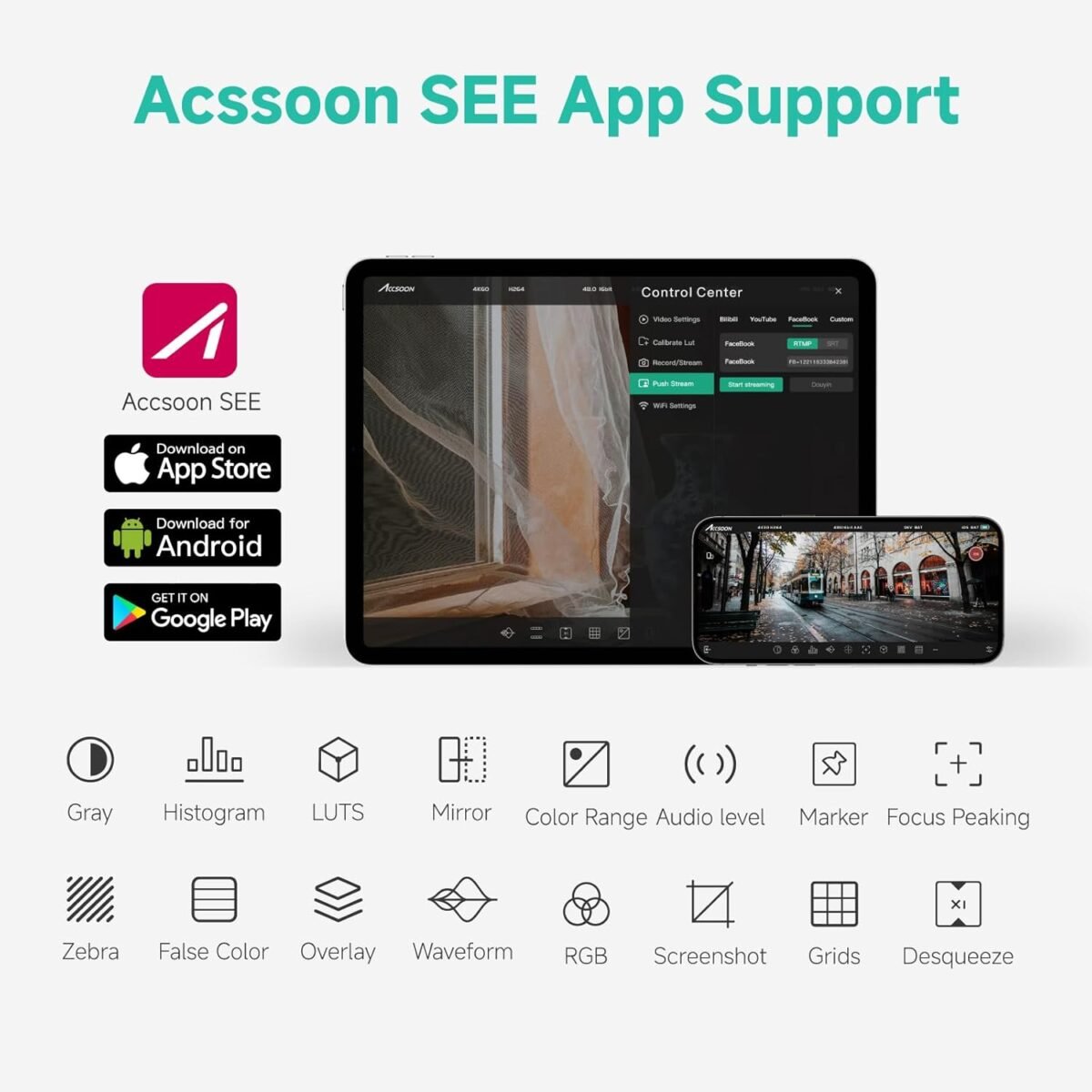 Accsoon  Master 4K  HDMI - SDI Video Wireless - Imagen 5