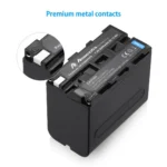 Batería NP F960 / F970 para Cámaras y Tránsmisores - Imagen 2