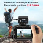 Batería ZITAY para Blackmagic 4K 6K G2Pro 6KPro 4-5 horas - Imagen 6