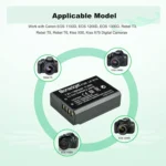 Kit de batería LP-E10 Para Canon T3 T5 T6 T7 T100 Kiss X50 Kiss X70 1100D - Imagen 7