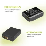 Kit de batería LP-E10 Para Canon T3 T5 T6 T7 T100 Kiss X50 Kiss X70 1100D - Imagen 8