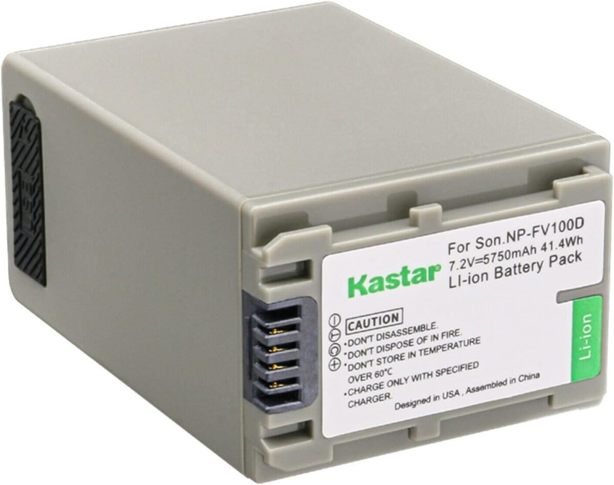 Kastar NP-FV100D Bateria para camaras Sony - Imagen 2