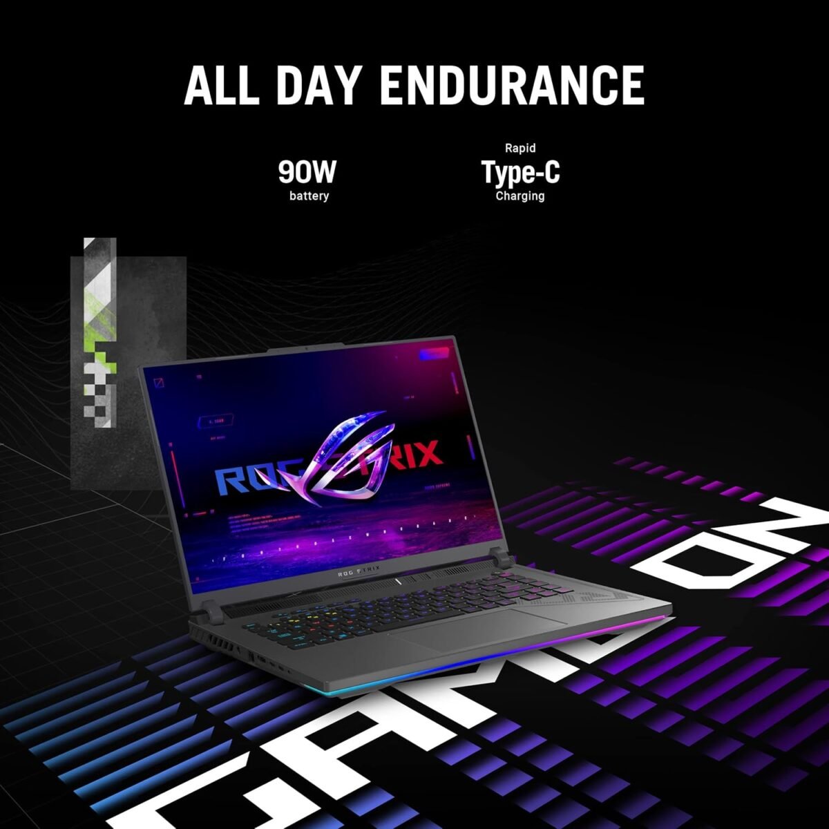 ASUS ROG Strix G16 16"  i9-13980HX 16GB 1TB RTX 4060 Gaming Laptop - Imagen 7