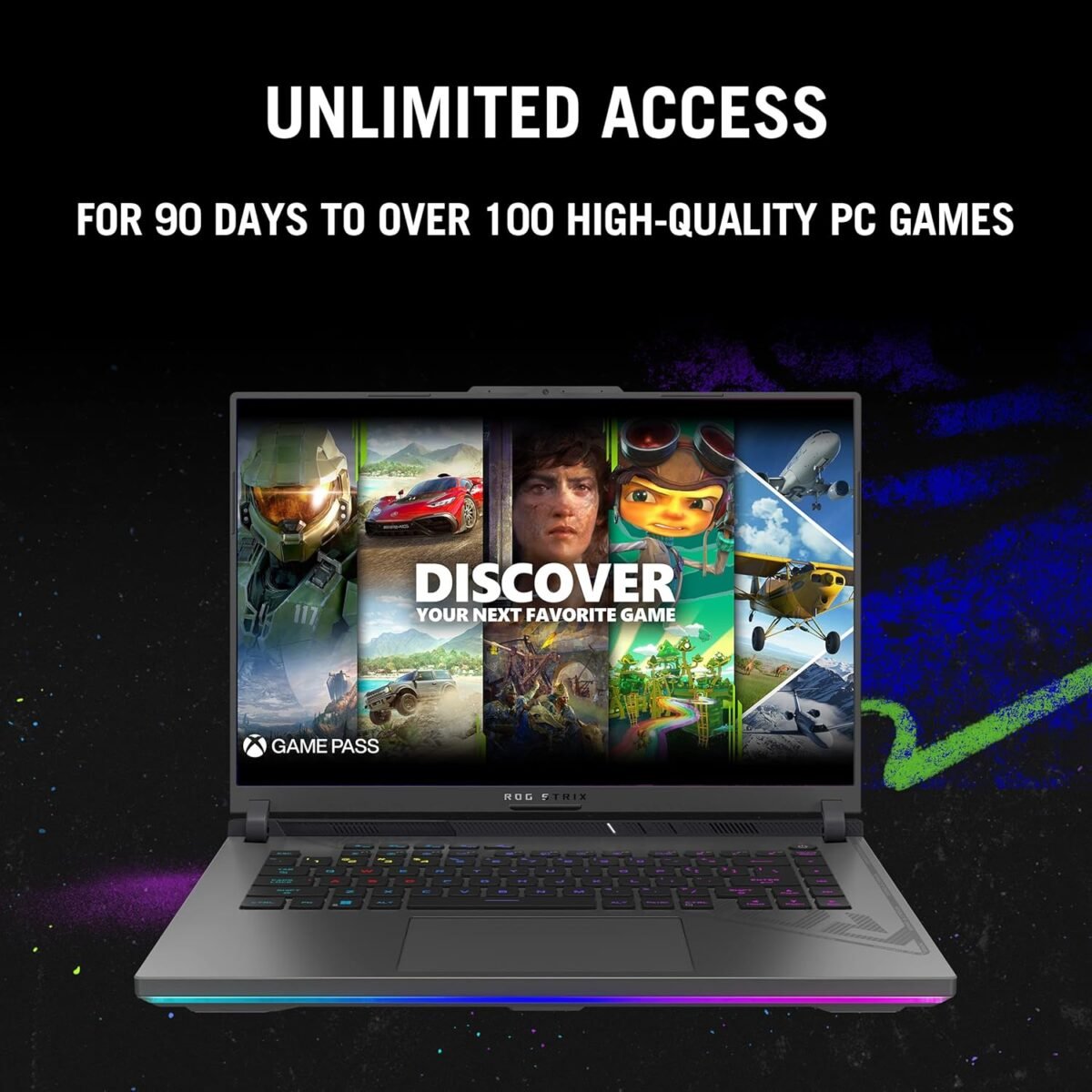 ASUS ROG Strix G16 16"  i9-13980HX 16GB 1TB RTX 4060 Gaming Laptop - Imagen 9