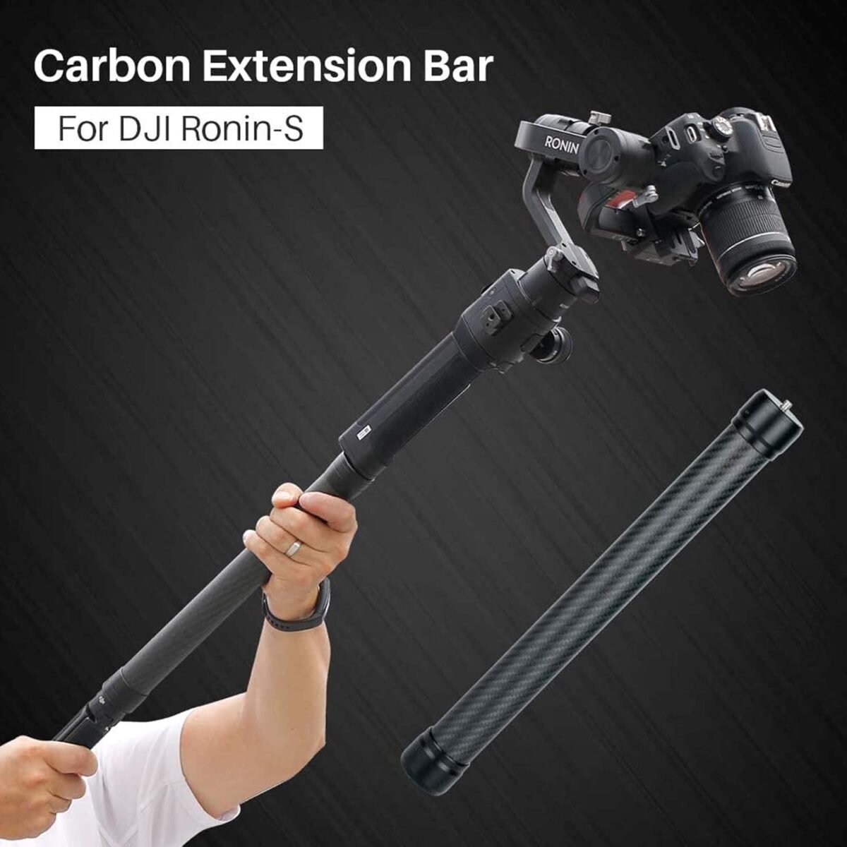 Barra de extensión de cardán mejorada con barra de fibra de carbono - Imagen 6