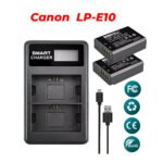 Kit de batería LP-E10 Para Canon T3 T5 T6 T7 T100 Kiss X50 Kiss X70 1100D