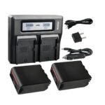 Combo 2 Baterías 11,600 mAh y Cargador Doble
