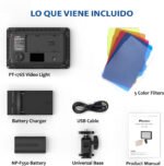 Luz de video para cámara led - Imagen 2