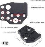 2 piezas de placa universal de liberación rápida estabilizadores DJI - Imagen 7