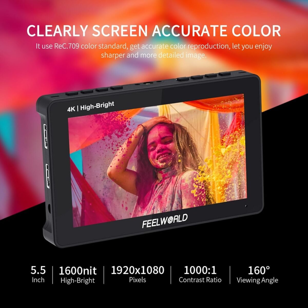 FEELWORLD F5 Prox 5.5 pulgadas 1600nit - Imagen 5