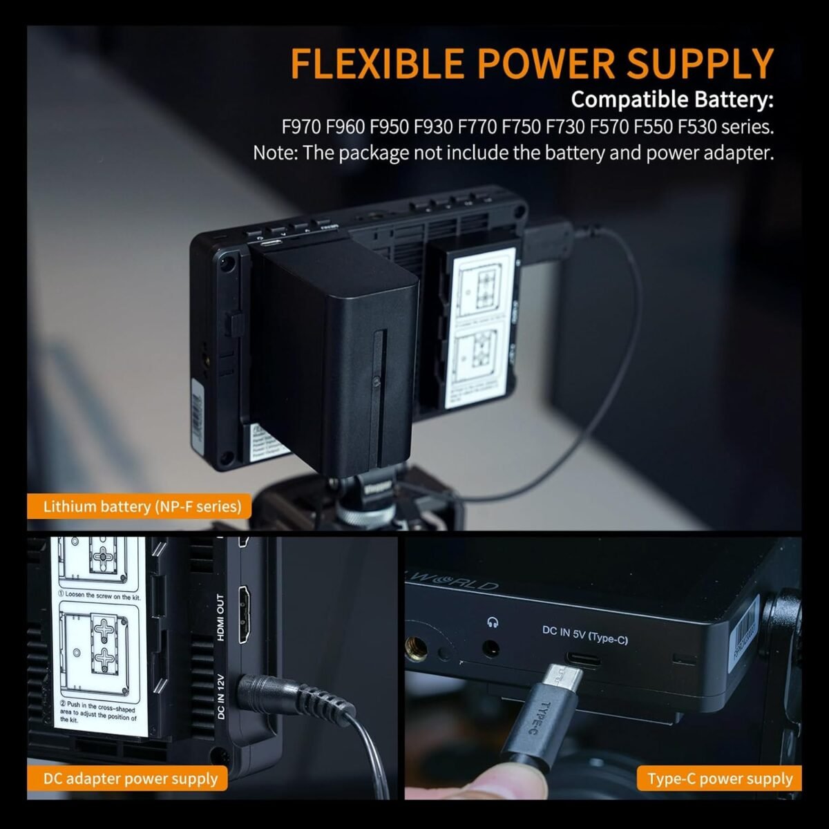FEELWORLD F5 Prox 5.5 pulgadas 1600nit - Imagen 9