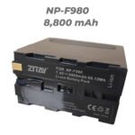 Batería NP-F980  Zitay 8,800 para Tránsmisores y Cámaras - Imagen 2