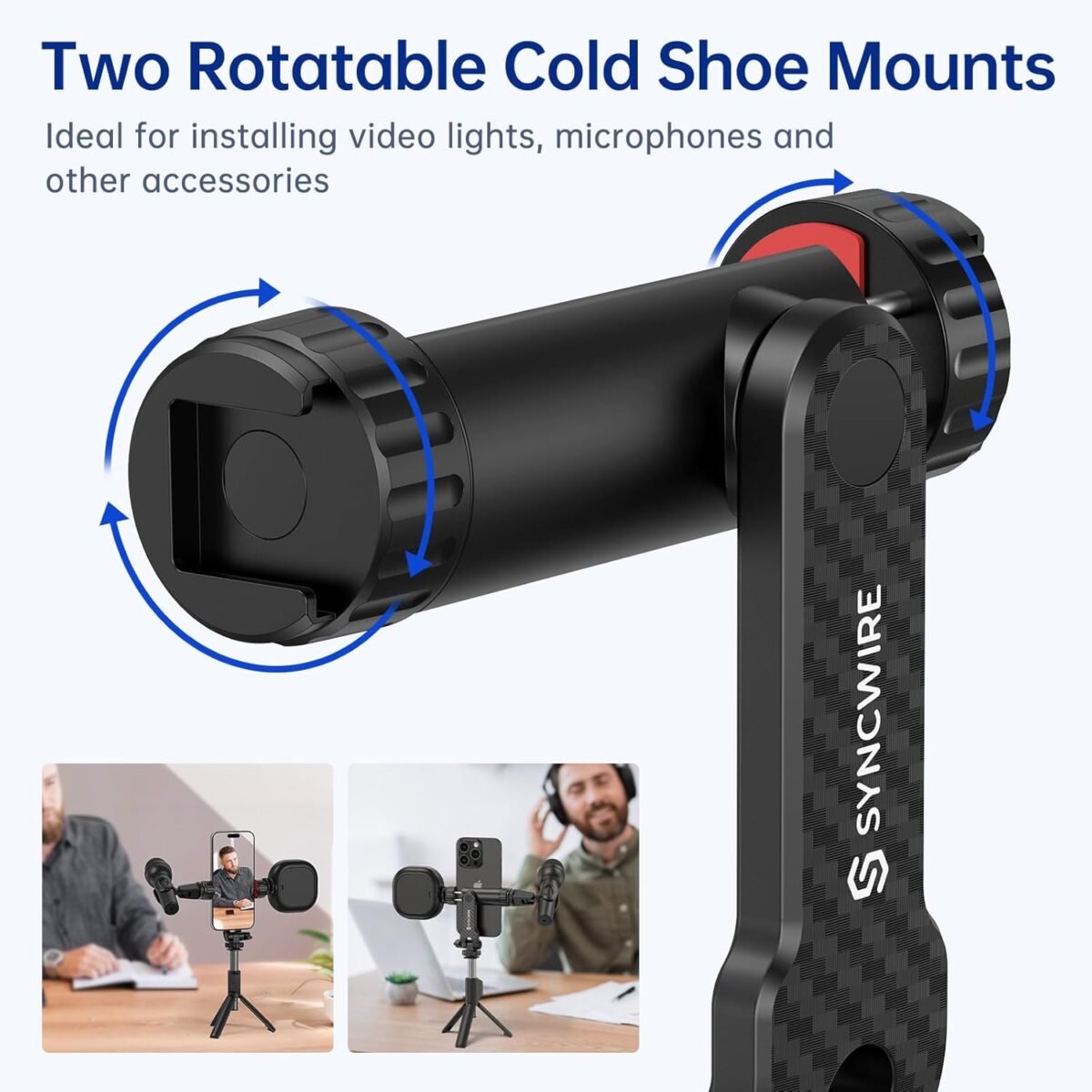 Soporte de trípode para teléfono, adaptador universal - Imagen 3