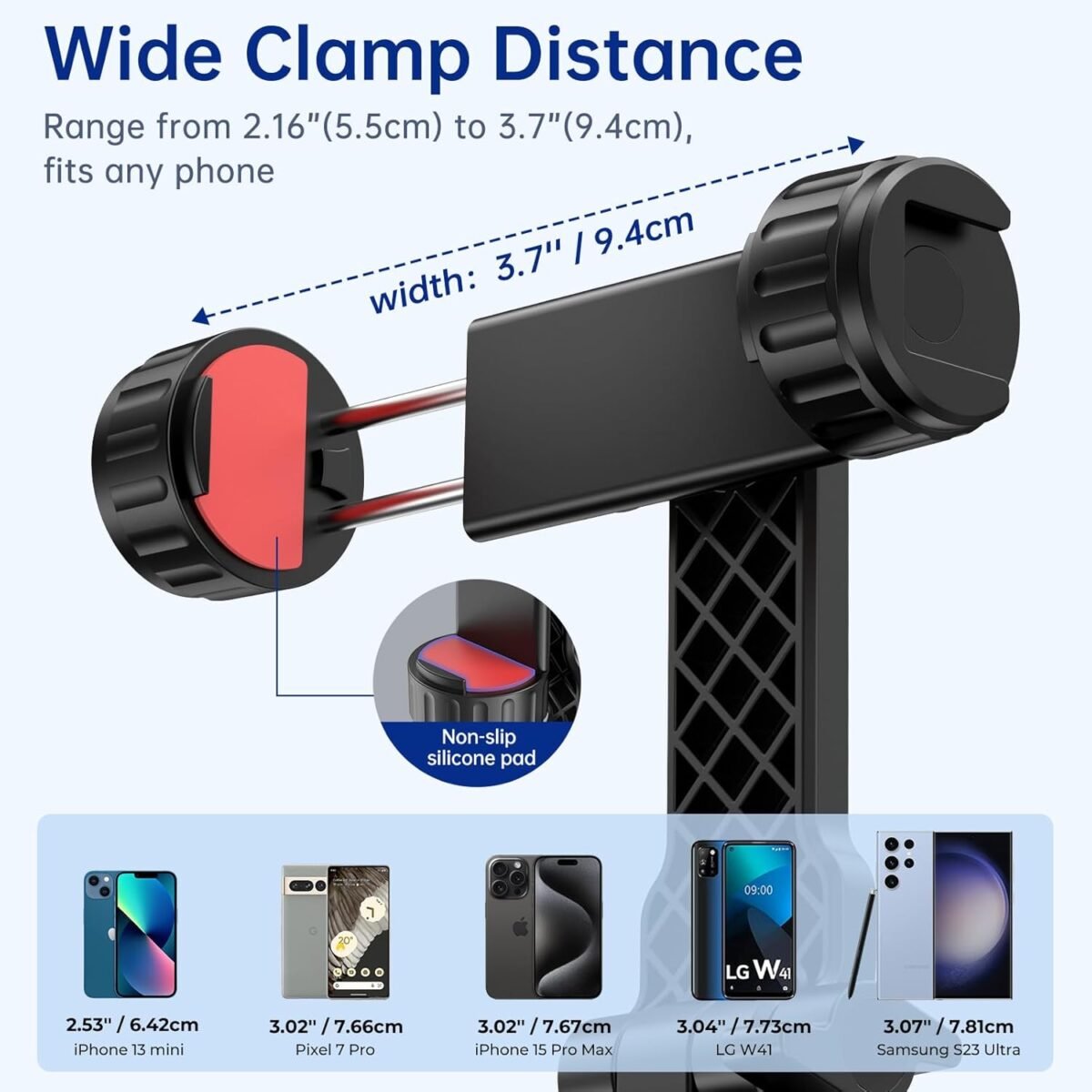 Soporte de trípode para teléfono, adaptador universal - Imagen 6