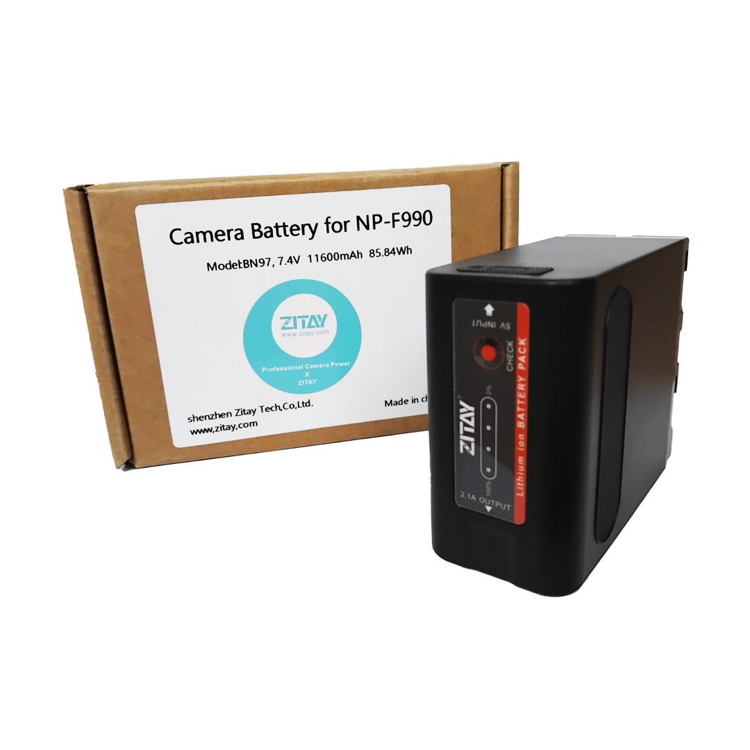 Zitay-np-990- Batería NP-F990 Zitay 11,600 para Tránsmisores y Cámaras - Imagen 1
