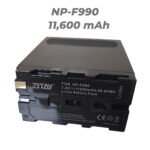 Batería NP-F990  Zitay 11,600 para Tránsmisores y Cámaras - Imagen 2