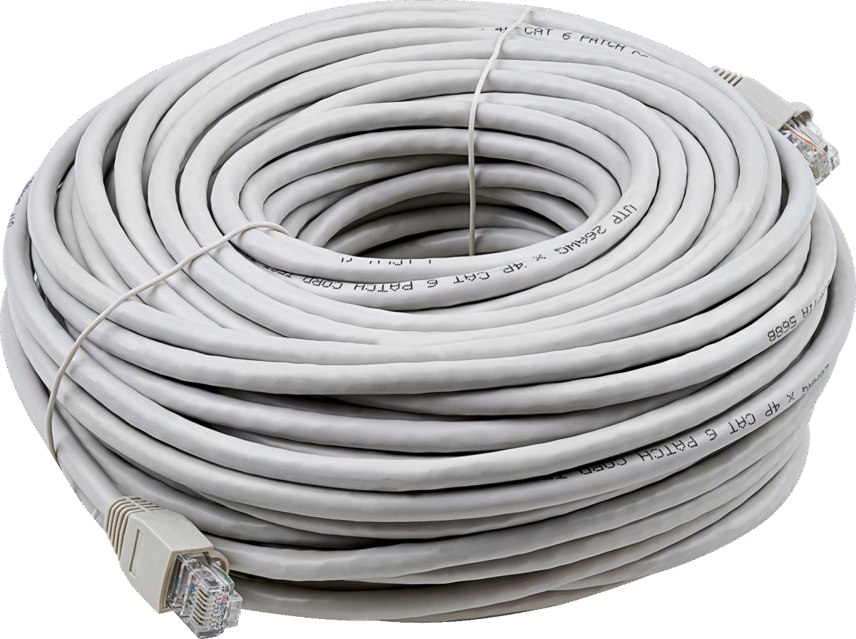 Cable de Red Cat 6,  50 metros - Imagen 1