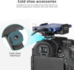 Soporte de montaje SSD con abrazadera de cable de zapata fría, 1.5"-2.1" para Samsung T5 T7 SSD SanDisk compatible con BMPCC 4K/6K /6K Pro - Imagen 4