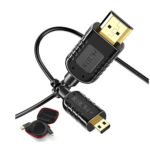 Micro HDMI a HDMI 4K, delgado  bidireccional 4K - Imagen 2