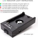 Adaptador NP para Blackmagic 4k, 6K, 6KG2 y 6kPro - Imagen 6