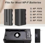 Adaptador NP para Blackmagic 4k, 6K, 6KG2 y 6kPro - Imagen 5