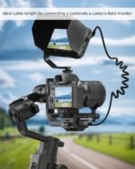 Cable en espiral HDMI de ángulo recto 8K de 2.2 pies - Imagen 6