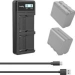 Cargador rapido SmallRing de bateria Sony NP-F970 NP-F930 NP-F950 NP-F960 NP-F550 NP-F530 NP-F330 NP-F570