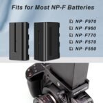 Adaptador NP para Blackmagic 4k, 6K, 6KG2 y 6kPro - - Imagen 5