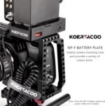 Adaptador NP para Blackmagic 4k, 6K, 6KG2 y 6kPro - - Imagen 3