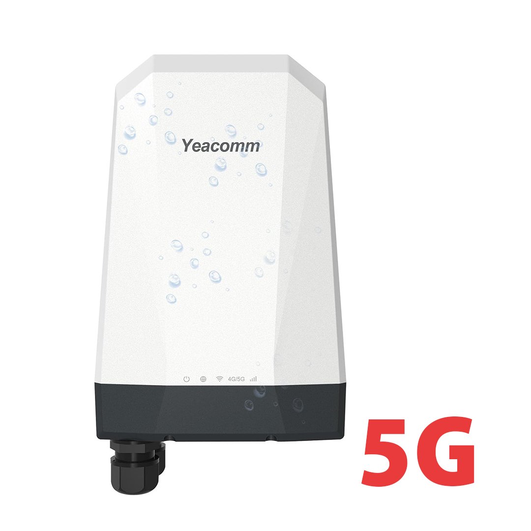 Yeacomm 5G copy Router Yeacomm 5G para transmitir con ranura para tarjeta SIM, módem NR SA NSA CPE 5G - Imagen 1