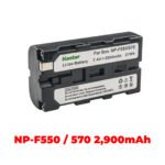 Batería Kastar NP-F550 / 570 2900 mAh