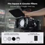 K&F CONCEPT Mini caja mate, 67/72/77/82/95mm - Imagen 4
