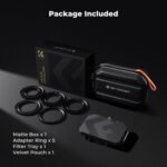 K&F CONCEPT Mini caja mate, 67/72/77/82/95mm - Imagen 8