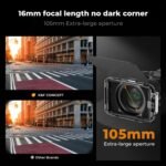 K&F CONCEPT Mini caja mate, 67/72/77/82/95mm - Imagen 7