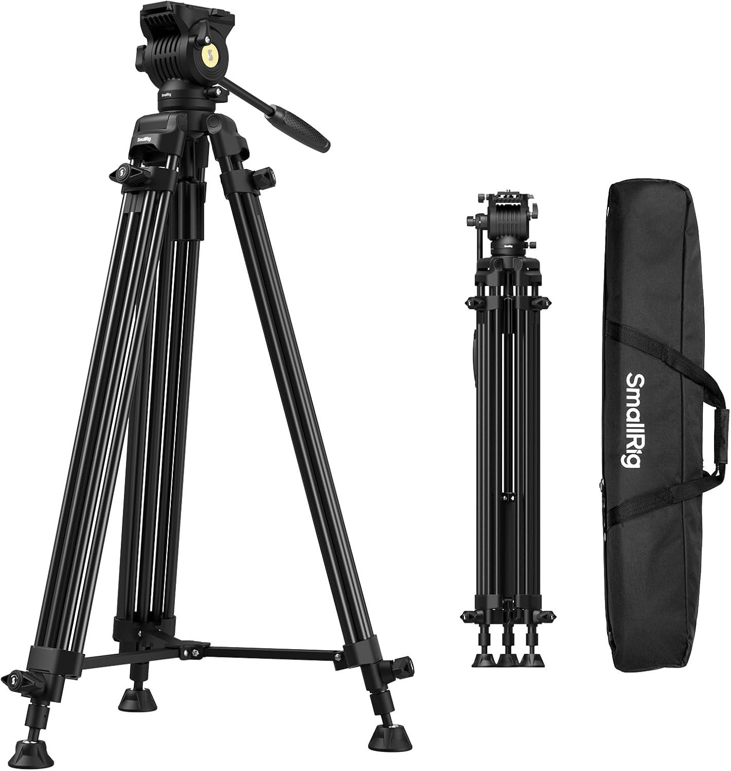 61x82KVKRuL._AC_SL1500_ SMALLRIG Trípode de video 73''/186cm - Imagen 1